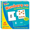 Trend Enterprises Numbers 1-20 Fun-to-Know® Puzzles T36003